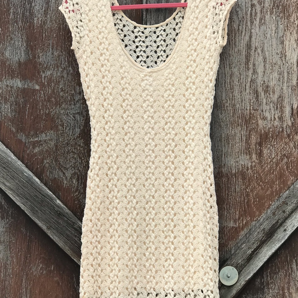 Free People crocheted dress